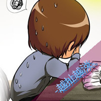 情侣间唯美纯真的意境手绘图