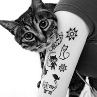 超好看的微信纹身头像图片