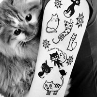 超好看的微信纹身头像图片