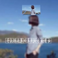 非主流双影伤感女生头像图片