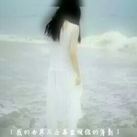 非主流双影伤感女生头像图片