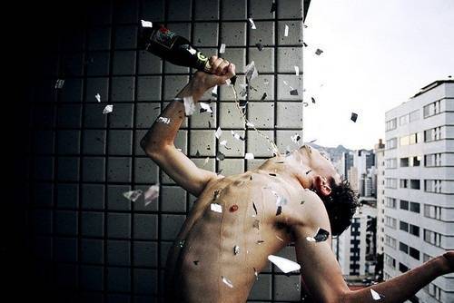 欧美风个性朋克男生图片