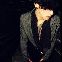 欧美范时尚黑白风格男生头像