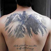 精选中外男生霸气纹身头像图片