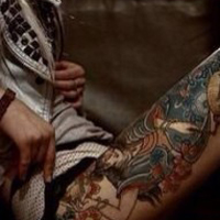 超诱人的性感美女纹身头像