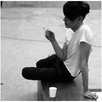 颓废伤感的欧美风另类男生头像