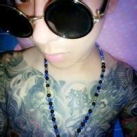 超霸气的社会人带纹身头像图片