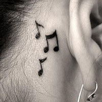 超霸气的个性非主流音乐刺青图片