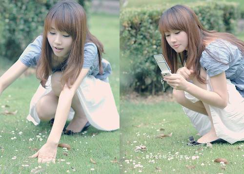 甜美动人的女生闺蜜头像一左一右