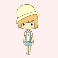 超萌唯美的女生姐妹卡通头像