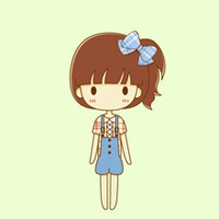 超萌唯美的女生姐妹卡通头像