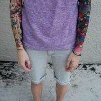 最新qq霸气男生纹身头像图片