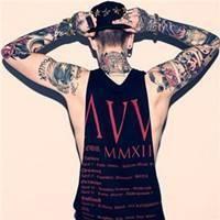 最新qq霸气男生纹身头像图片