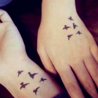 好看的qq情侣纹身头像图片