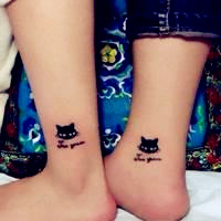 好看的qq情侣纹身头像图片