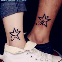 好看的qq情侣纹身头像图片