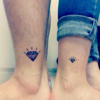 好看的qq情侣纹身头像图片