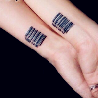 好看的qq情侣纹身头像图片