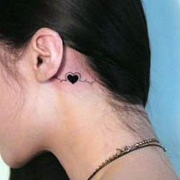 超有个性的彩色3D纹身图案头像