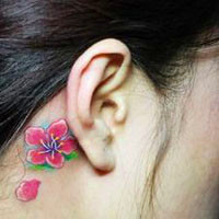 超有个性的彩色3D纹身图案头像