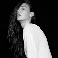 最新时尚欧美女生黑白头像合集