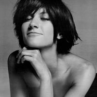 最新时尚欧美女生黑白头像合集