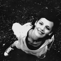 最新时尚欧美女生黑白头像合集