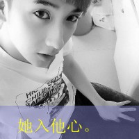 非主流伤感男生黑白带字头像合集