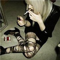 非主流霸气抽烟女生qq头像图片