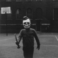 另类诡异恐怖的女生黑白qq头像