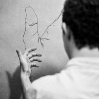 另类诡异恐怖的女生黑白qq头像