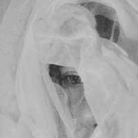 另类诡异恐怖的女生黑白qq头像