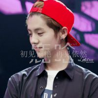 帅哥明星鹿晗带字qq头像图片