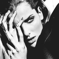 欧美范高冷男生黑白个性头像图片