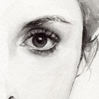 九月最新另类颓废美女黑白头像图片