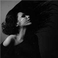 精选最热qq女生黑白头像图片