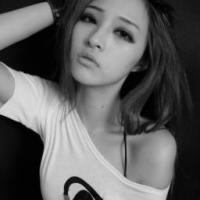 精选最热qq女生黑白头像图片