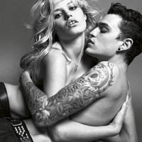 把爱情留在皮肤上情侣纹身图片