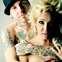 把爱情留在皮肤上情侣纹身图片