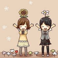 最新高清版qq情侣搞笑卡通头像