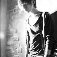 欧美范黑白风格可爱男生头像