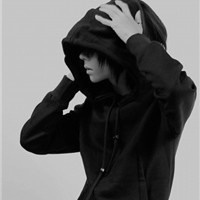 欧美范黑白风格可爱男生头像