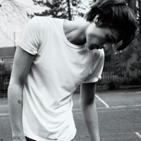 欧美范黑白风格可爱男生头像