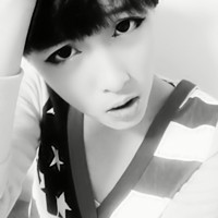 欧美范黑白风格可爱男生头像