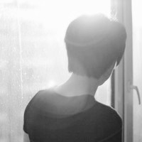 欧美范黑白风格可爱男生头像