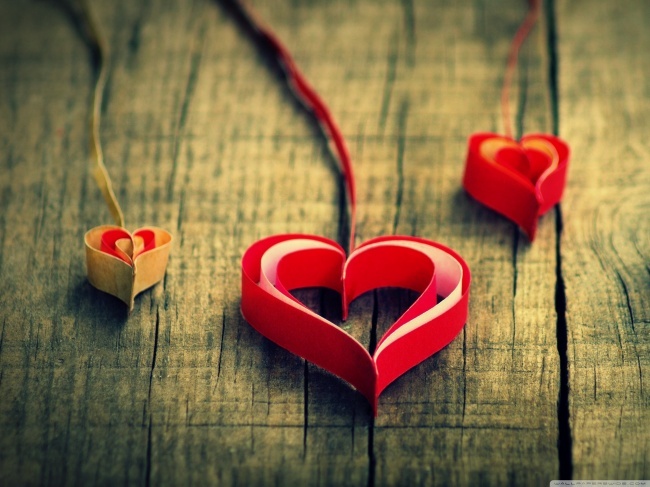 幸福浪漫心形爱情图片