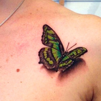 超逼真的个性纹身qq头像