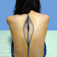 超逼真的个性纹身qq头像