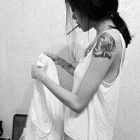 2016黑白伤感女生qq头像图片