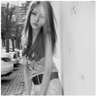 2016黑白伤感女生qq头像图片